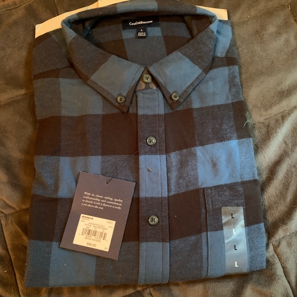 Brand new men’s flannel!